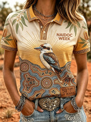 Women's Naidoc Week Art Print Short-Sleeve T-Shirts