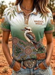 Women's Naidoc Week Art Print Short-Sleeve T-Shirts