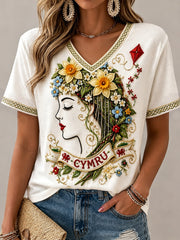 Women's short-sleeved T-shirt