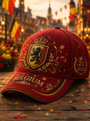 Men's National Day-Themed Print Hat