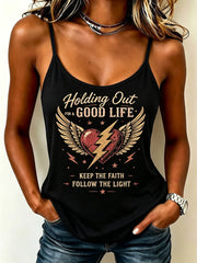 Women's Rock Classics Total Eclipse Of The Heart Print Vest