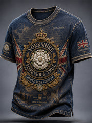 Men's Yorkshire England Short Sleeves T-Shirt