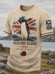 Men's Falklands War Veteran Short Sleeve Shirt