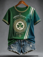 Women's UK Football Lover Celtic Printed short-sleeved T-shirt