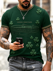 Men's Celtic Football Printed short sleeves t-shirt
