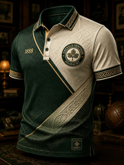 Men's Celtic Football Printed polo shirt