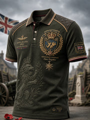 Men's Falklands War Veteran Printed polo shirt