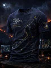Men's European Wildfires Short Sleeve Shirt