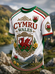 Men's Wales Short Sleeve Shirt
