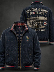 Men's UK Mods Music Lover The Jam Printed Jacket