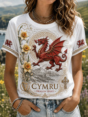 Women's Wales UK Short-Sleeved T-Shirt