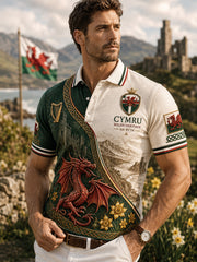 Men's Wales UK Short Sleeves T-Shirt