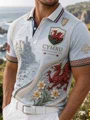 Men's Wales UK Short Sleeves T-Shirt