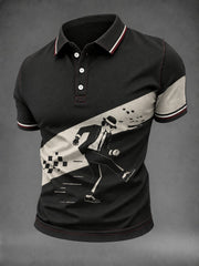 Men's Ska Revival Style Printed Shirt