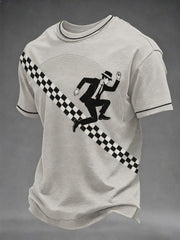 Men's Ska Revival Style Printed T-shirt