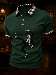 Men's Ska Revival Style Printed Shirt