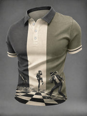Men's Ska Revival Style Printed Shirt