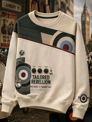 Women's Paul Weller And British Mod Culture Round Neck Long Sleeve T-Shirt