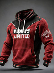 Men's Manchester Football Lover Printed Hoodie