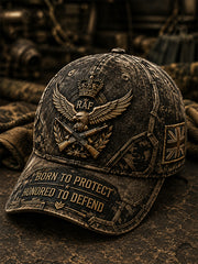 Unisex British Veteran Commemorative Print Hat