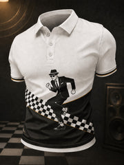 Men's Ska Revival Style Printed Shirt