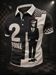 Men's Ska Revival Style Printed Shirt