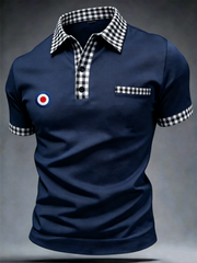 Men's Mods Culture UK Music Lover Business Style Printed polo shirt