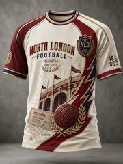 Men's Football Fans Lovers Short Sleeves T-Shirt