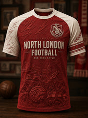 Men's Football Fans Lovers Short Sleeves T-Shirt