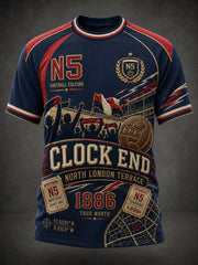 Men's Football Fans Lovers Short Sleeves T-Shirt