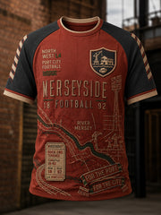 Men's Liverpool Football Fans Lovers Short Sleeve T-Shirt