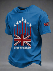 Men's Lest We Forget Print T-shirt