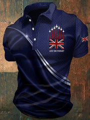 Men's Lest We Forget Print Shirt
