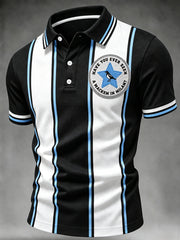 Men's Football Fan Print Shirt