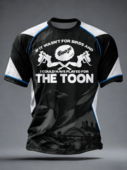 Men's Football Fan Printed Short Sleeve T-shirt