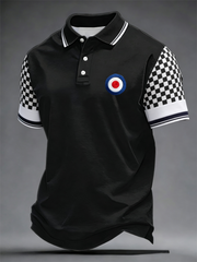 Men's Mods Culture UK Music Lover Printed polo shirt