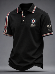 Men's Mods Culture UK Music Lover Printed polo shirt