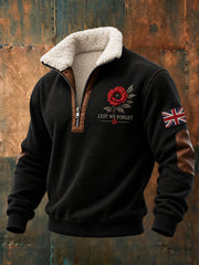 Men's Remembrance Day Print Sweatshirt