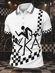 Men's Ska Revival Style Printed Shirt