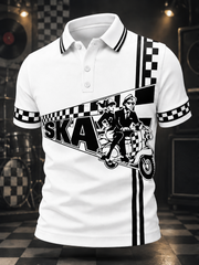 Men's Ska Revival Style Printed Shirt