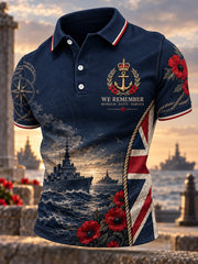 Men's British Veteran Commemorative Short Sleeve Shirt