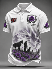 Men's Remembering The Animals Of War Shirt