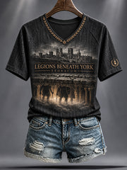Women's York Ghost Week Art Printed T-shirt
