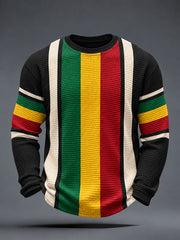 Men's Reggae Inspired  Waffle Top