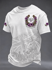 Men's Remembering The Animals Of War Short Sleeves T-shirt