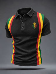 Men's Reggae Inspired Polo Shirt