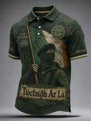 Men's football Lover Celtic Printed polo shirt
