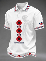 Men's Lest We Forget Printed Shirt