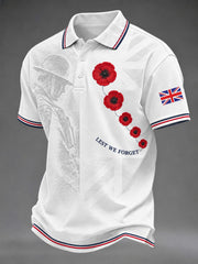 Men's Lest We Forget Printed Shirt