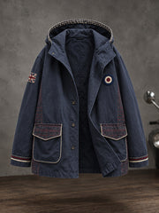 Men's UK Music Lover Mods Art Printed Jacket